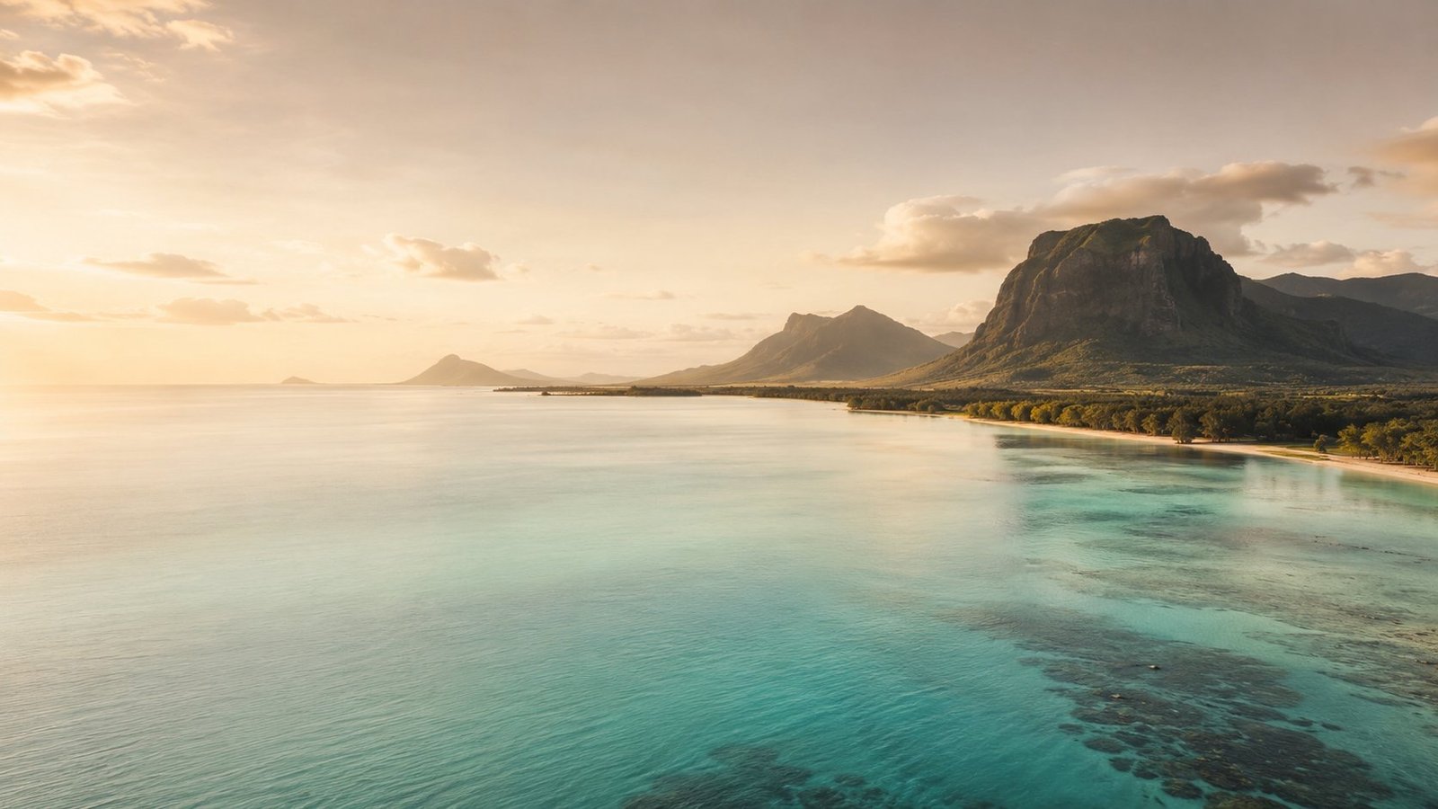 L'ile Maurice au couchant